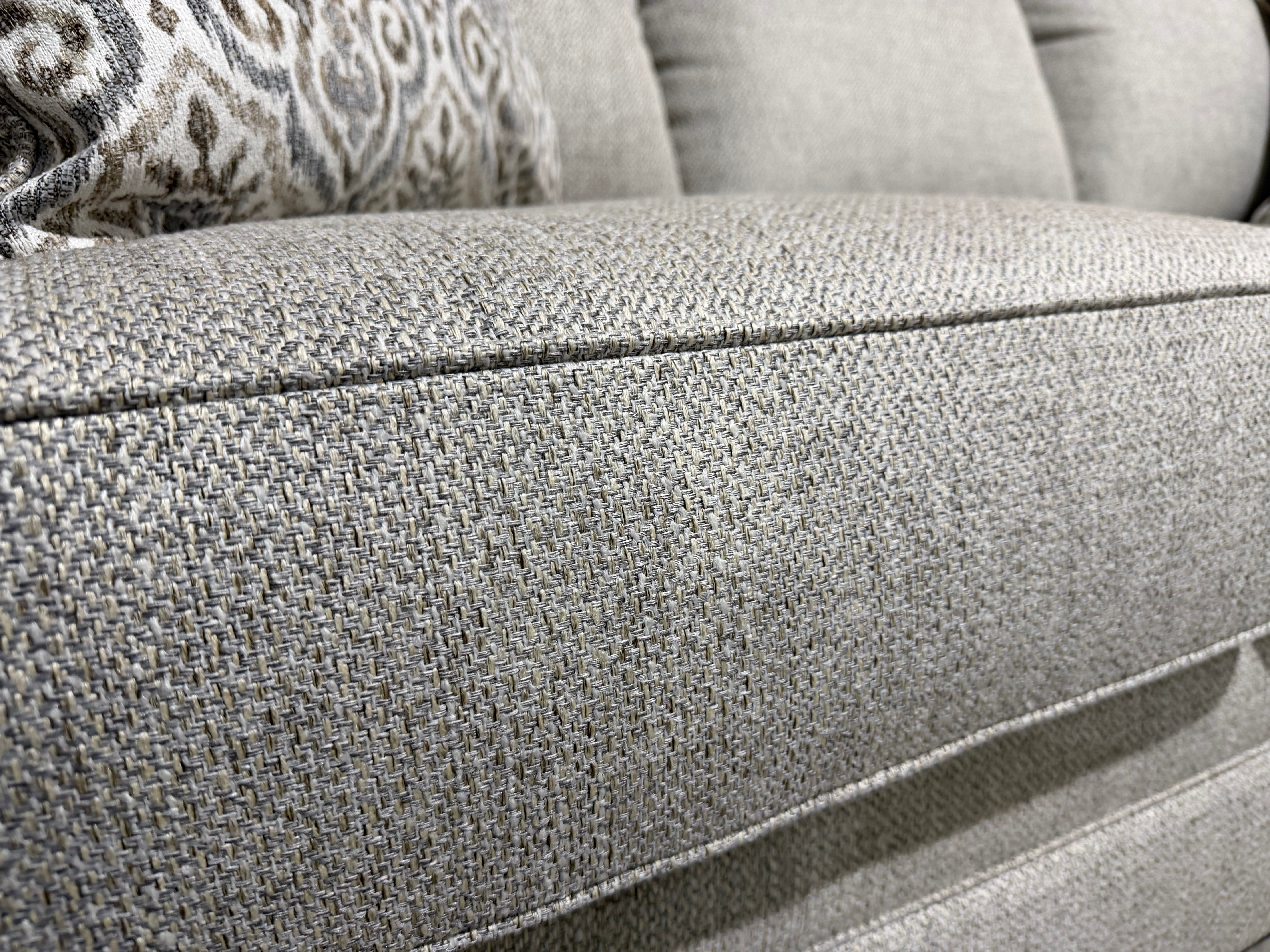 Regent 3 Seater Sofa Inc Scatter Cushions In Beige