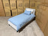 Jenkins Bedroom Range Single Upholstered Bed In Present 452 Mid Grey