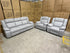Kenso 3+1+1 Dual Recliners In Rhino Suede Fifty Shades