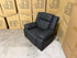 Kenso 2+1+1 Dual Recliners In Rhino Suede Black