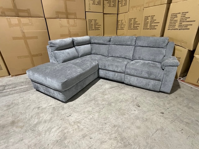 Sloane LHF Chaise Lounge with power recliner Licorice