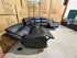Nikki 6 PCE modular lounge with 2x inbuilt electric recliners in Black