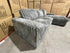 Willow RHF chaise lounge in grey Super Cord