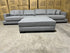 Prince 4 Seater Lounge & Ottoman Fifty Shades Colour