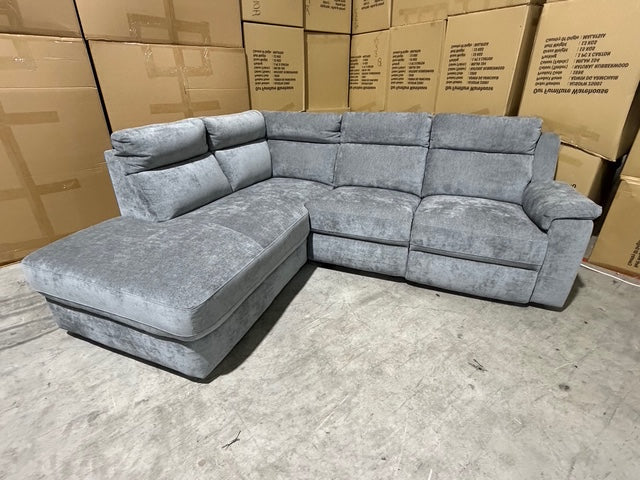 Sloane LHF Chaise Lounge with power recliner Licorice