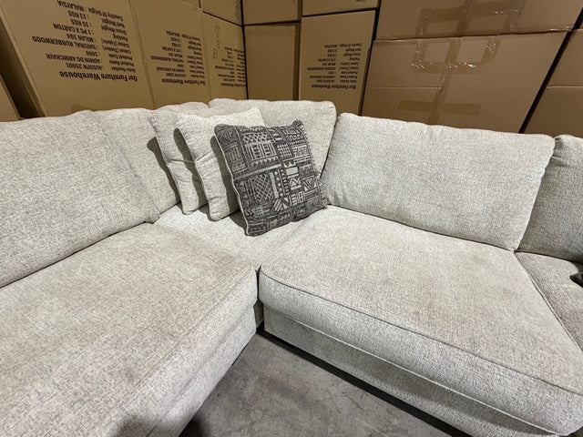 Cyprus 3pce Corner Lounge Inc 10 Scatter Cushions
