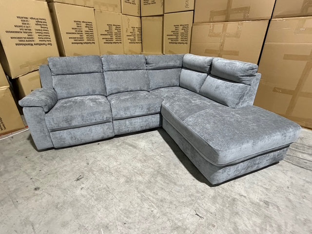 Sloane RHF chaise lounge with power recliner Licorice