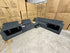 Woofer 6pce Modular lounge with dog/cat seat in Grey