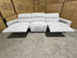 Watford oversize 3 seater with electric recliners Light Grey