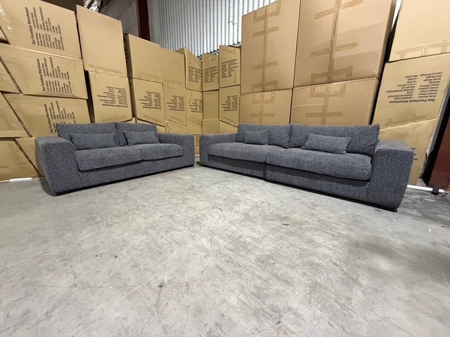 Marcell 4 & 2 Seater Lounge Package Graphite
