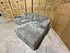 Willow RHF chaise lounge in grey Super Cord