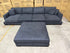 Prince 4 seater Lounge + Ottoman Licorice Colour