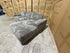 Willow RHF chaise lounge in grey Super Cord