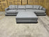 Prince 4 Seater Lounge & Ottoman Fifty Shades Colour