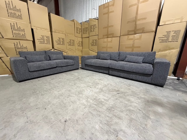 Marcell 4 & 2 Seater Lounge Package Graphite