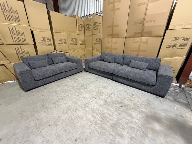 Marcell 4 & 2 Seater Lounge Package Graphite