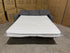 Senna 3 seater Lounge with Reversible chaise + Sofa Bed Dark Grey