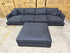Prince 4 seater Lounge + Ottoman Licorice Colour