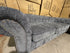Jester 2 seater sofa (f)(g) 25117 in Super Glamour #17a(fx-55) licorice