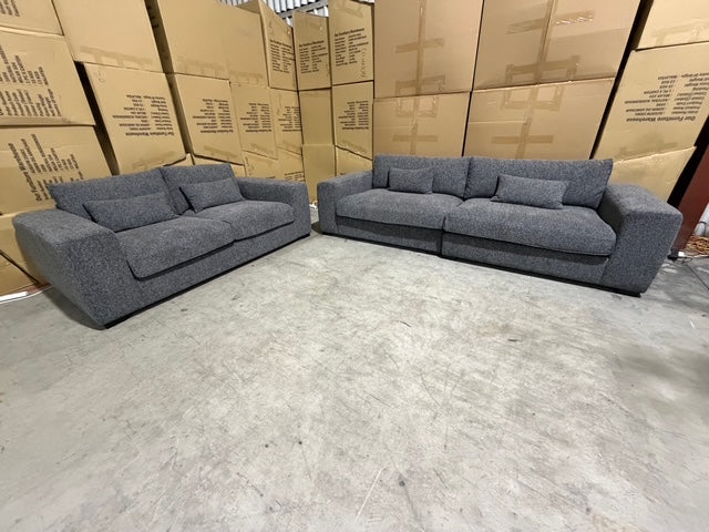 Marcell 4 & 2 Seater Lounge Package Graphite