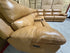 Modena Modular Lounge with 3x Electric recliners Tan leather match