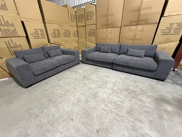 Marcell 4 & 2 Seater Lounge Package Graphite