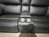 Nikki 6 PCE modular lounge with 2x inbuilt electric recliners in Black