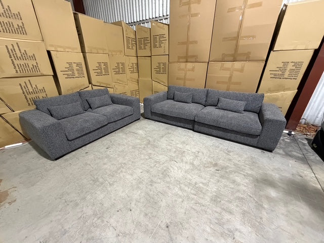 Marcell 4 & 2 Seater Lounge Package Graphite