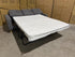 Senna 3 seater Lounge with Reversible chaise + Sofa Bed Dark Grey