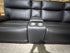 Nikki 6 PCE modular lounge with 2x inbuilt electric recliners in Black