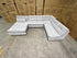 Luxor Modular Reversible Chaise Lounge Light Grey