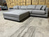 Prince 4 Seater Lounge & Ottoman Fifty Shades Colour