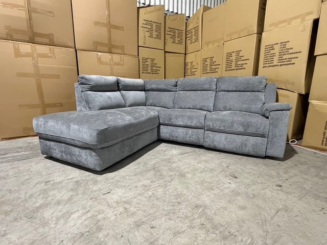 Sloane LHF Chaise Lounge with power recliner Licorice
