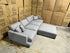 Prince 4 Seater Lounge & Ottoman Fifty Shades Colour