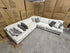 Cyprus 3pce Corner Lounge Inc 10 Scatter Cushions