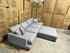 Prince 4 Seater Lounge & Ottoman Fifty Shades Colour