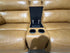 Modena Modular Lounge with 3x Electric recliners Tan leather match