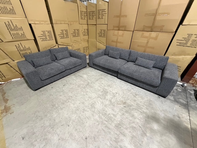 Marcell 4 & 2 Seater Lounge Package Graphite