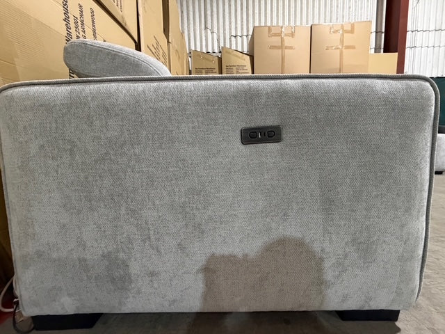Watford 3 & 2 Seater Electric Recliner In Light Grey