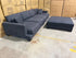 Prince 4 seater Lounge + Ottoman Licorice Colour