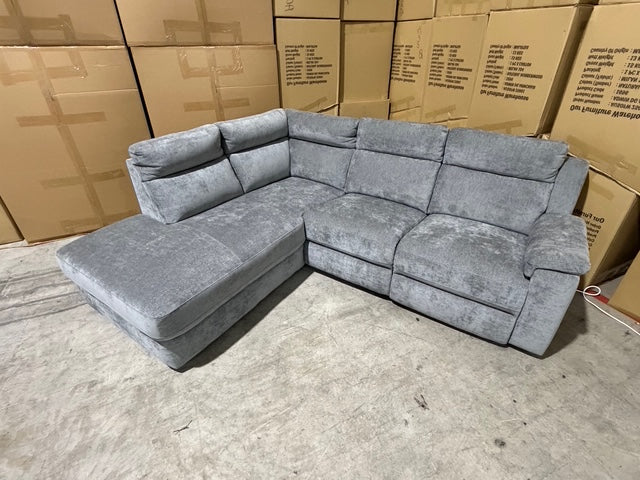 Sloane LHF Chaise Lounge with power recliner Licorice