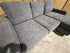 Senna 3 seater Lounge with Reversible chaise + Sofa Bed Dark Grey