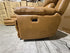 Modena Modular Lounge with 3x Electric recliners Tan leather match