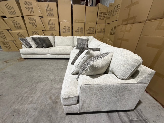 Cyprus 3pce Corner Lounge Inc 10 Scatter Cushions
