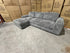 Willow LHF chaise Lounge in grey super cord