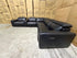 Arlo 6 Piece Modular Lounge dual motor recliners in black