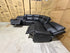 Nikki 6 PCE modular lounge with 2x inbuilt electric recliners in Black