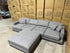 Prince 4 Seater Lounge & Ottoman Fifty Shades Colour