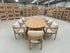 Volare 9pce Outdoor Setting 2300 Table 8 X Chairs