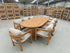 Volare 9pce Outdoor Setting 2300 Table 8 X Chairs